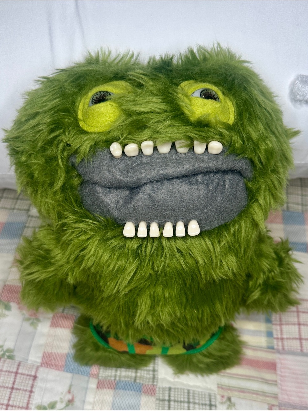 Fuggler Count Underoo McGoo Green Plush (Budgie Edition)